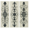 BayAccents Wrought Iron Scroll Panel Wall DÃ©cor | Wayfair